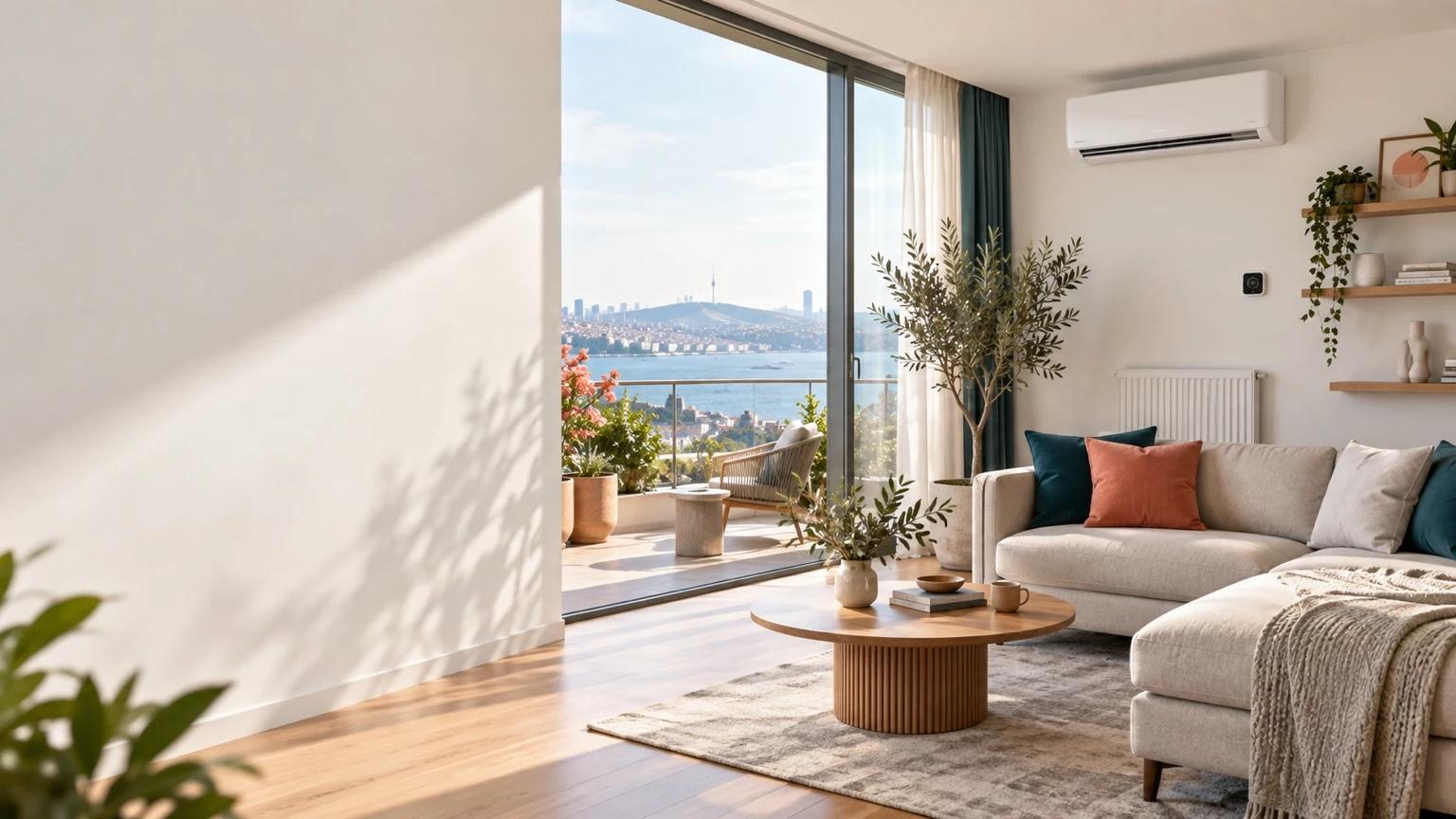 Klimalı ferah yaşam alanı